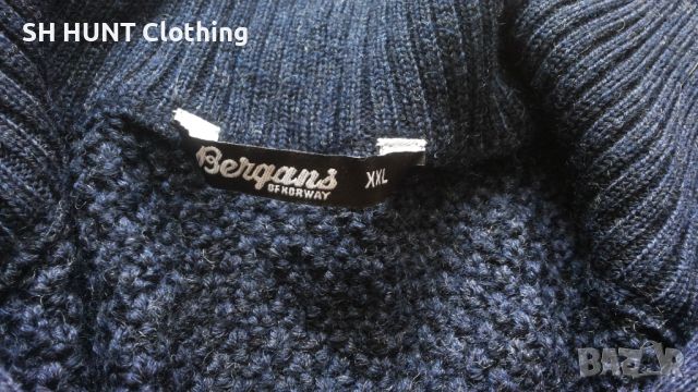 Bergans Of NORWAY Ulriken Merino Jumper 100% Merino Wool размер XXL пуловер 100% Мерино Вълна - 998, снимка 11 - Пуловери - 45702809