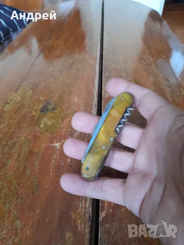 Стар джобен нож,ножче,ножка #103, снимка 2 - Други ценни предмети - 49663125