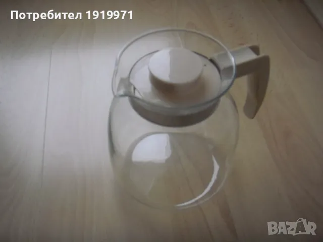 стъклена купа, кана за вода,  стъклени чинии, снимка 4 - Прибори за хранене, готвене и сервиране - 49791477