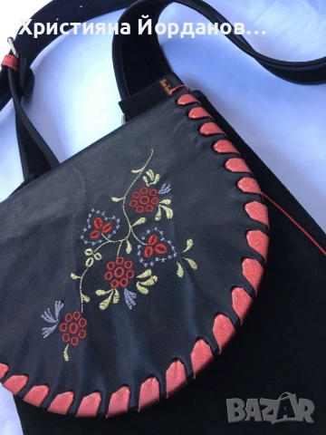 Чанта от естествена кожа Slon Torbalski , снимка 4 - Чанти - 52069073