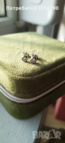 Нови златни обеци 14к Fairline Italy , снимка 2 - Обеци - 52747176