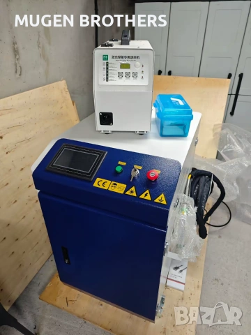 1500w PULSE & CONTINUOUS LASER CLEANING MACHINE , снимка 3 - Индустриална техника - 54257141