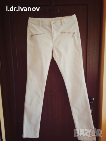 бял дънков панталон Кappahl 