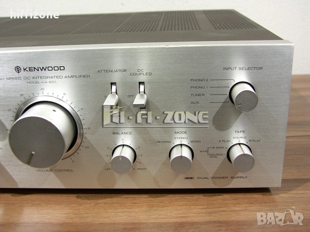 УСИЛВАТЕЛ   Kenwood ka-601 , снимка 5 - Ресийвъри, усилватели, смесителни пултове - 53044952