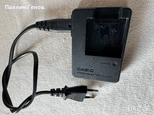 Оригинално зарядно за цифров фотоапарат CASIO BC-60L, снимка 1