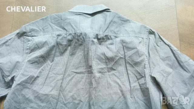 G-Star COMFORT SP BAKERO CHECK Shirt размер M / L мъжка еластична риза 9-63, снимка 4 - Ризи - 46940646