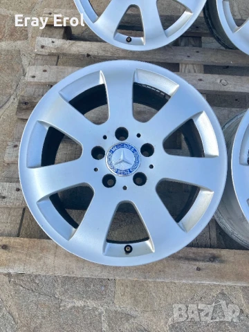 16 джанти 5х112 Mercedes E Class w211 5х112 Мерцедес Оригинал, снимка 8 - Гуми и джанти - 50556522