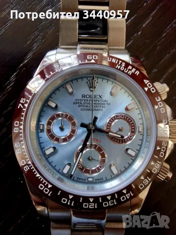 Rolex Daytona Platinum , снимка 3 - Мъжки - 46941402