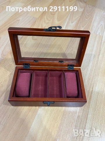 Дървена кутия за часовници, снимка 7 - Други - 53848240