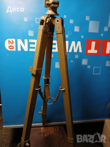 Стара военна алуминиева тринога за перископ., снимка 3 - Антикварни и старинни предмети - 53477115