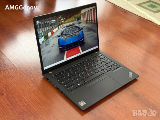 14’FHD+IPS/Ryzen 5 Pro-7540u/32GB LPDDR5x/Thinkpad P14s g4/Radeon 4GB, снимка 2 - Лаптопи за работа - 53886966