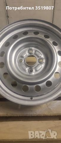Стоманени джанти Тойота Корола 15, снимка 5 - Гуми и джанти - 53750997