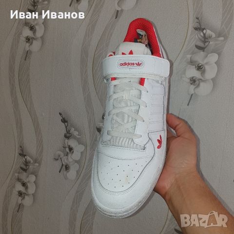 оригинални маратонки Adidas Forum Low 2021  номер  49,5-51-51,5 стелка 33 см , снимка 11 - Маратонки - 37971178