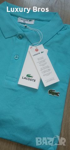 Мъжки тениски Lacoste, снимка 6 - Тениски - 45796228