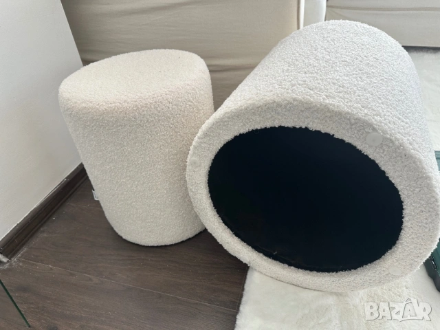 2 бр табуретки, букле , снимка 7 - Дивани и мека мебел - 53666012