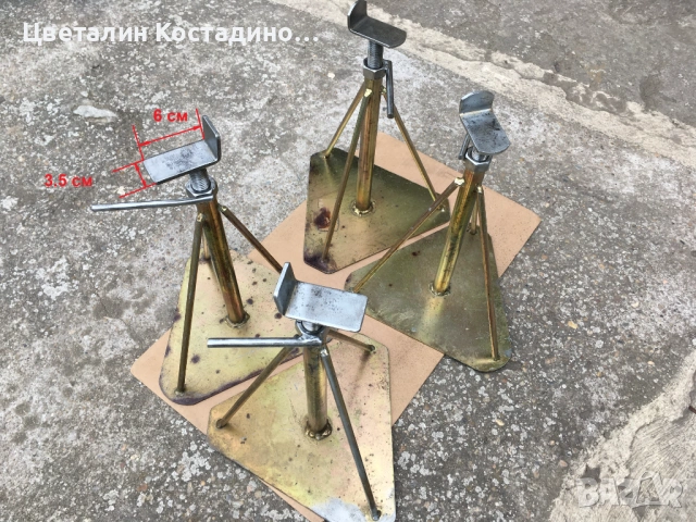 комплект стойки за подпиране на автомобили, снимка 3 - Други инструменти - 53900654