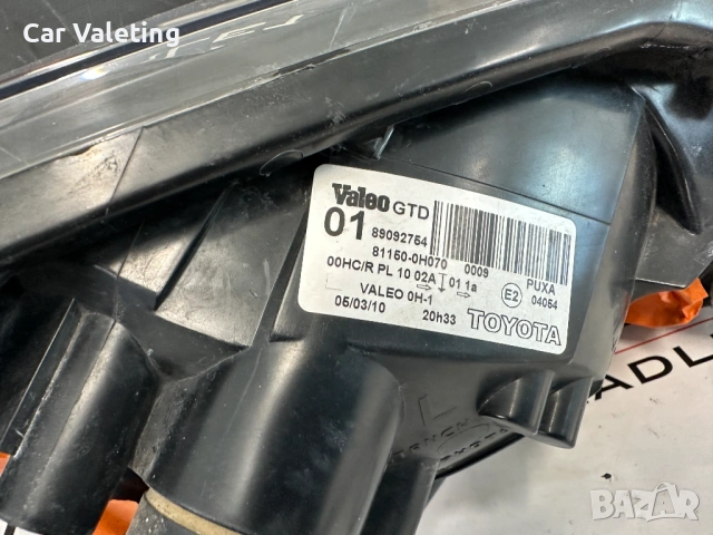 Фар фарове ляв Toyota Aygo AB10 AB20 AB30 far farove Тойота Айго, снимка 4 - Части - 54267540
