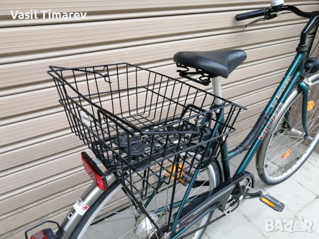 Зелен немски велосипед San bernandin 28' Топ качество! , снимка 2 - Велосипеди - 53921404