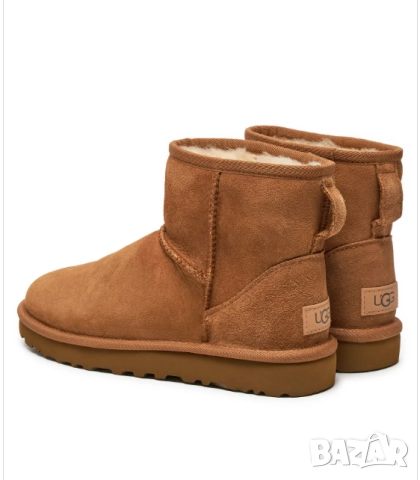 Ugg Апрески W Classic Mini II 1016222 Кафяв номер 39 боти/ботуши, снимка 4 - Дамски боти - 52282095