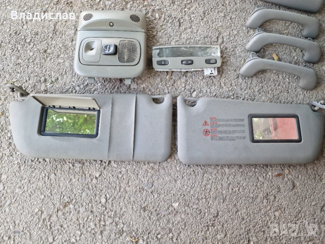 Плафони сенници държки Рено меган сценик 1996-2003 г, снимка 2 - Части - 50619659