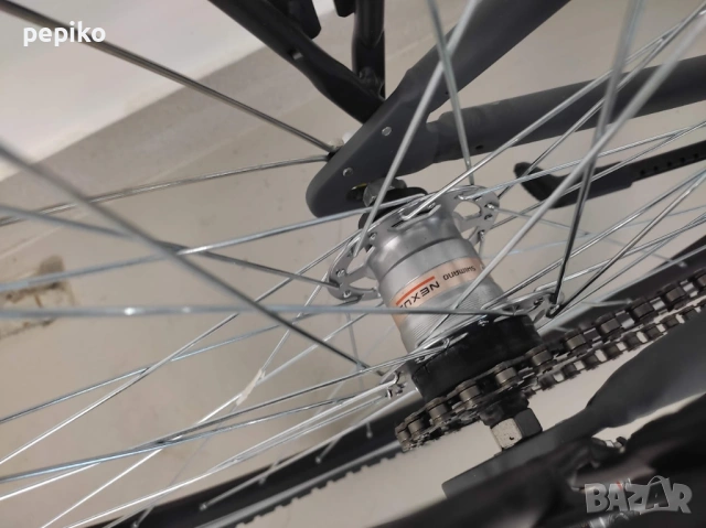 Продавам колела внос от Германия  градски алуминиев велосипед BTWIN ELOPS 900 28 цола, снимка 15 - Велосипеди - 53442330