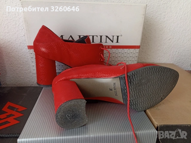 Обувки Martini, снимка 3 - Дамски обувки на ток - 54231649