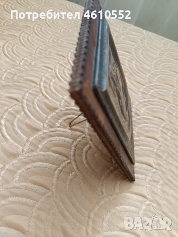 Сувенир-русалка върху медна плочка, снимка 3 - Декорация за дома - 51982962