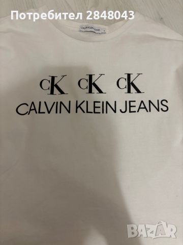 Оригинална тениска Calvin Klein, снимка 3 - Блузи с дълъг ръкав и пуловери - 45609173