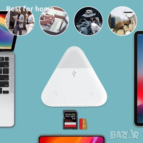 Четец за SD карти, снимка 5 - Друга електроника - 50621974