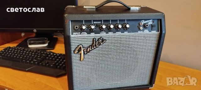 Усилвател за електрическа китара FENDER, снимка 3 - Ресийвъри, усилватели, смесителни пултове - 52409833
