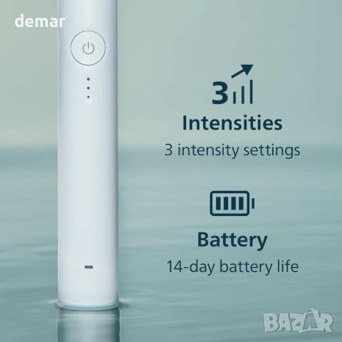 Електрическа четка за зъби Philips Sonicare серия 3000, бяла, HX4033/21, снимка 5 - Други - 53706661