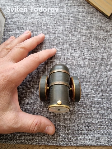 Бронзово мини оръдие, снимка 3 - Колекции - 53709799