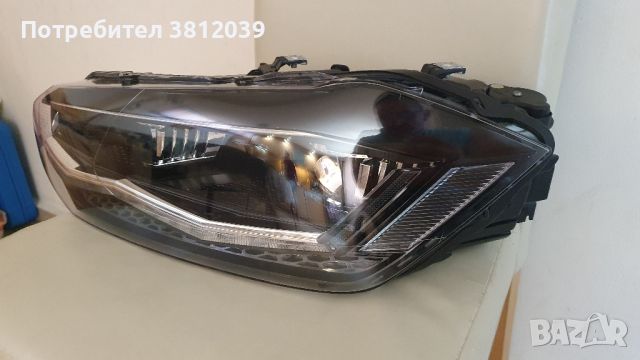 Оригинален FULL LED ляв фар за VW Polo 2G / Фолксваген Поло (2017-2021), снимка 4 - Части - 46274200