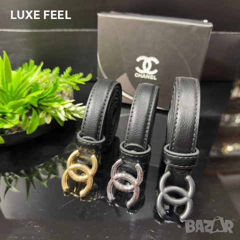 CHANEL 💎Дамски Колани , снимка 2 - Колани - 53639966