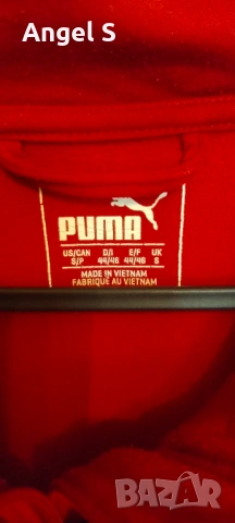 Червен спортен суичър Puma , снимка 4 - Спортни дрехи, екипи - 53611158