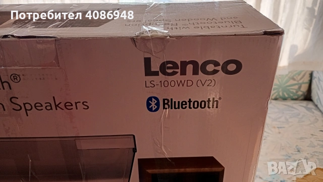грамофон Lenko Bluetooth чисто нов , снимка 5 - Грамофони - 53627652