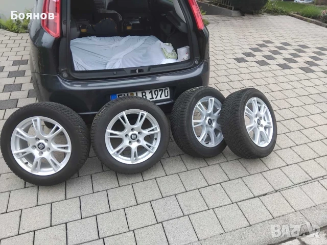 SEAT джанти 16” със зимни гуми 5x112, снимка 2 - Гуми и джанти - 50539964