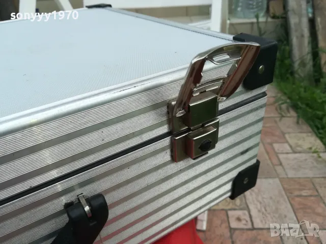 АЛУМИНИЕВ КУФАР-НОВ С 2 КЛЮЧА 2505251813, снимка 13 - Микрофони - 50423052