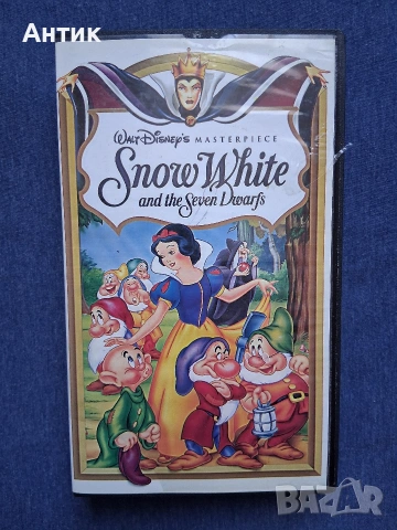 Видеокасета VHS Снежанка и Седемте Джуджета Walt Disney Анимация