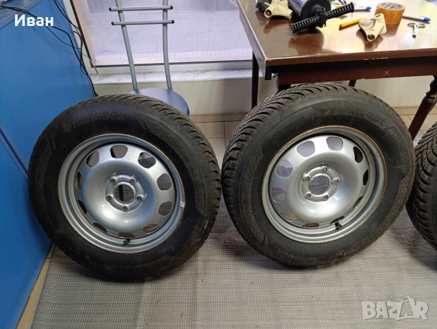Зимни гуми, Hankook Winter+джанти. 215/65/16, снимка 14 - Гуми и джанти - 52412808
