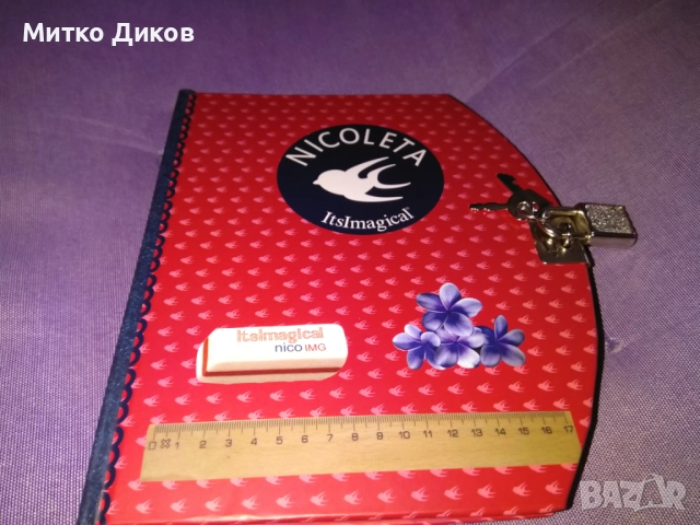 Таен дневник с ключ -катинарче нов