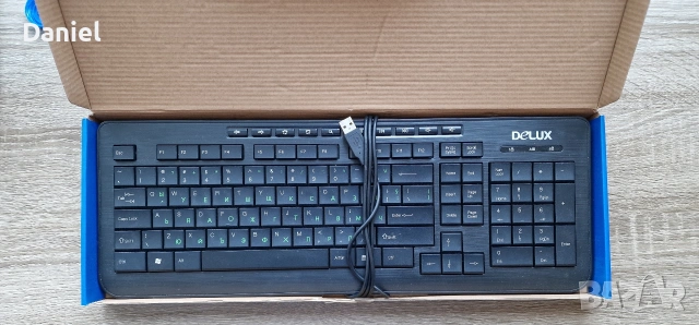 Клавиатури за компютър (Logitech, Natec и Delux), снимка 4 - Клавиатури и мишки - 54150312