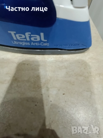 Ютия Tefal Ultragliss Anti-Calc, 2500w. висок клас made in France, снимка 3 - Ютии - 52405814