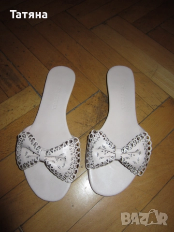 ЧЕХЛИ - KOЖA  ; ИНДИЯ  ;bottega - ИТАЛИЯ;ДЖАПАНКИ;, снимка 4 - Чехли - 12567448