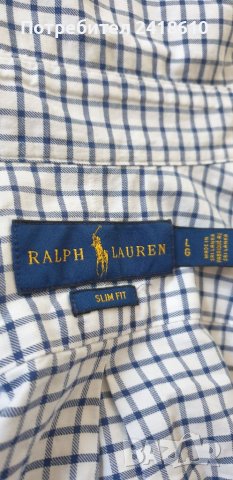 POLO Ralph Lauren Slim Fit Pique Cotton Mens Size L НОВО! ОРИГИНАЛ! Мъжка Риза!, снимка 18 - Ризи - 45305487