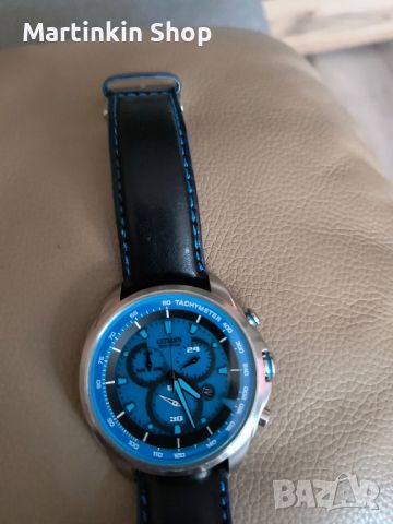 Мъжки Часовник Citizen Eco Drive Ghorngraph , снимка 2 - Мъжки - 46780715