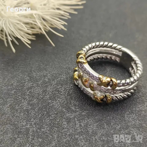 David Yurman оригинален пръстен, снимка 2 - Пръстени - 50262929