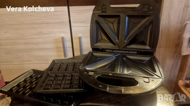 Silvercress 2в1 тостер и гофрети, 750W