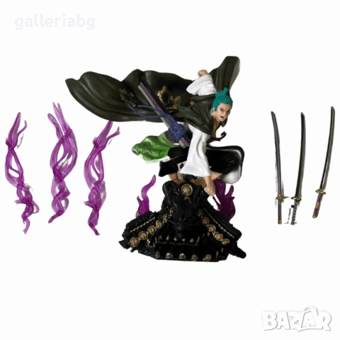 🔥 Фигура Roronoa Zoro – One Piece, 15 см, снимка 3 - Колекции - 53929747