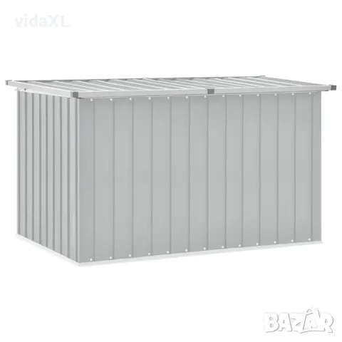 vidaXL Градински сандък за съхранение, сив, 149x99x93 см(SKU:46266), снимка 1 - Други - 49461065